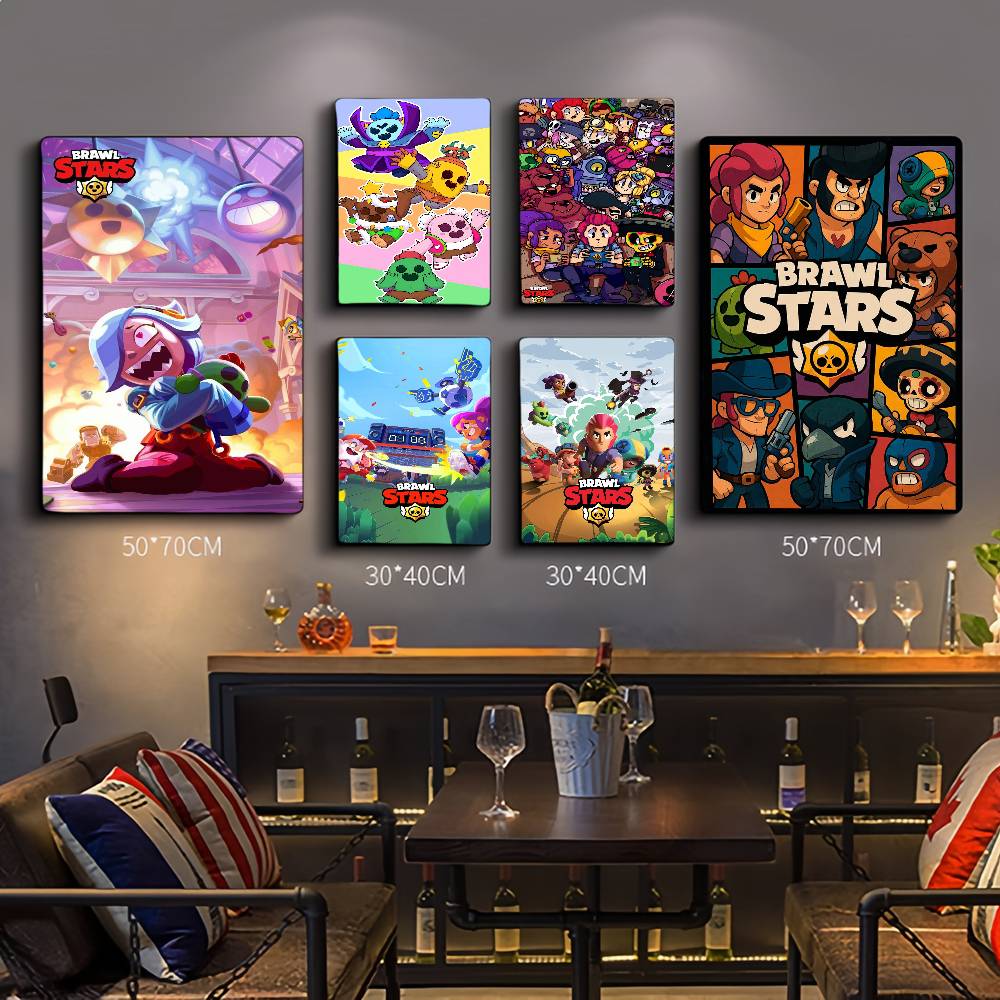 Retro Gaming Aesthetic - Poster Adesivi Anime Game Brawl Stars