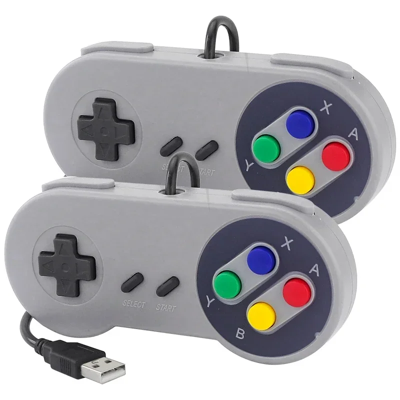 Retro Gaming For Windows - Gamepad USB Cablato, Joystick Retro per