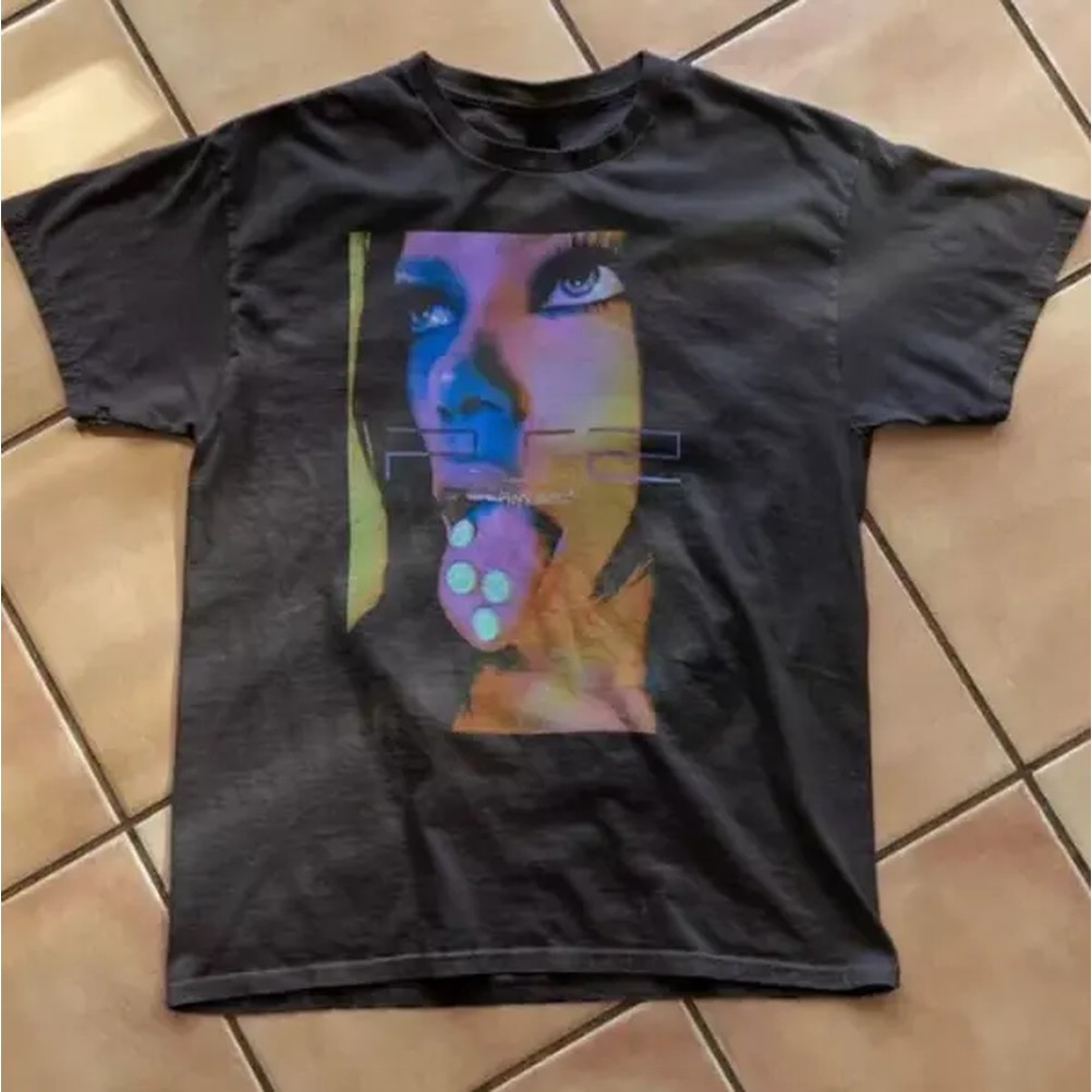 Retro Gaming T Shirts - Maglietta della campagna pubblicitaria PS2 -