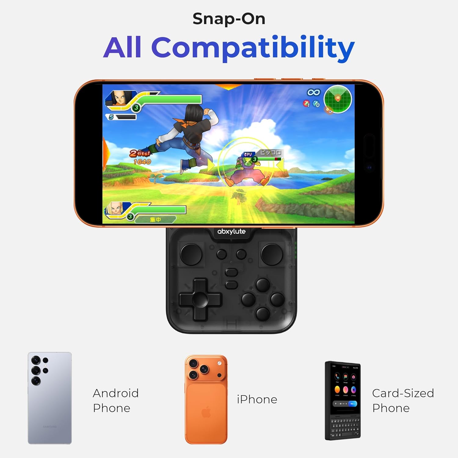 Retro Gaming On - Controller di Gioco Mobile M4 Snap-On