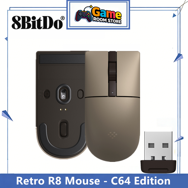 Retro Gaming Keyboard - Mouse Gaming 8BitDo Retro R8 -