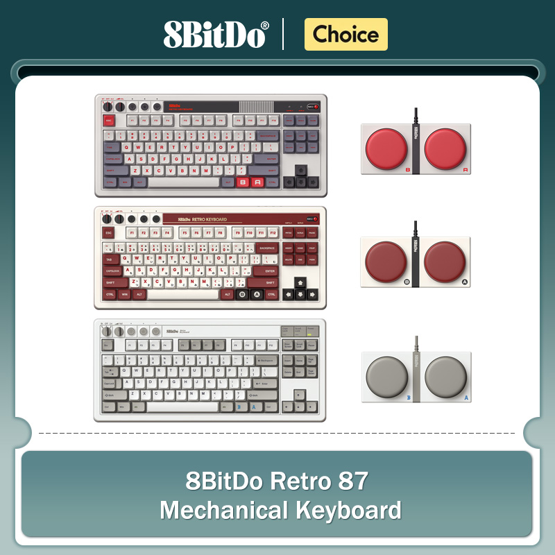 Retro Gaming For Windows - Tastiera meccanica retrò 8Bitdo, tastiere da