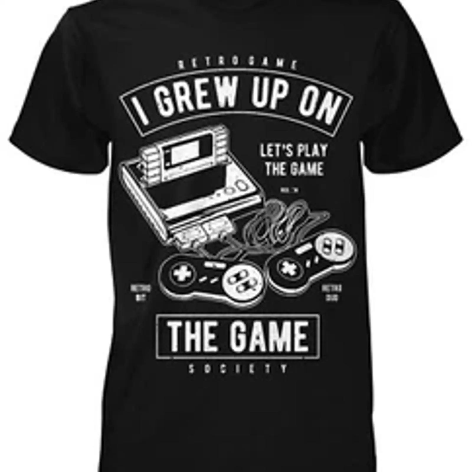 Retro Gaming On - Maglietta I Grew Up On The