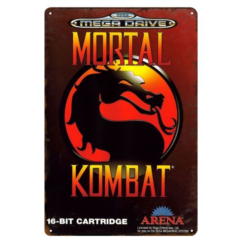 Retro Gaming Pictures - 1p,Mortal Kombat Sega Mega Drive Retro