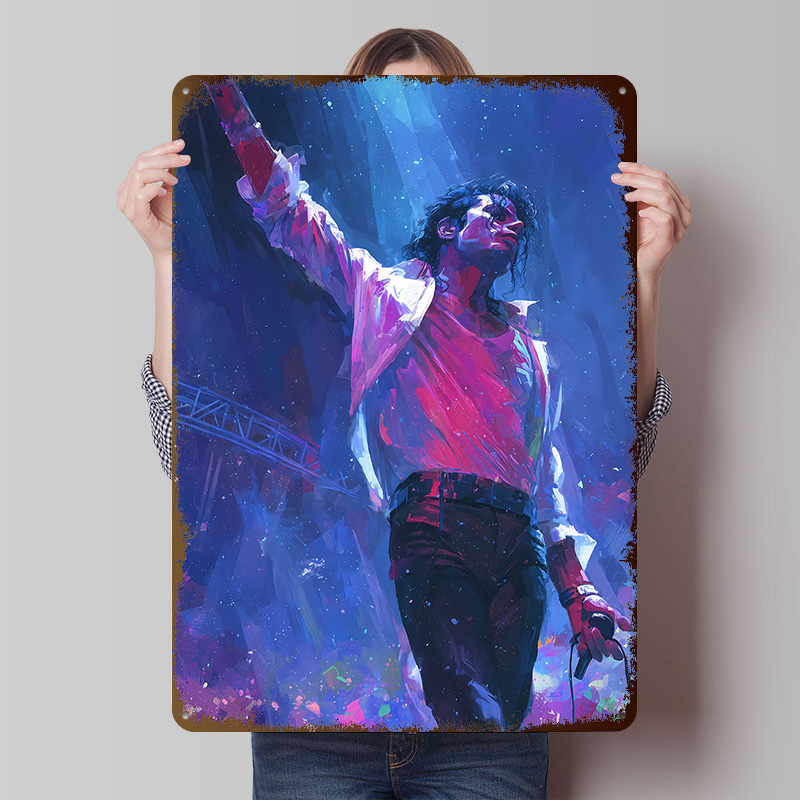 Poster di Michael Jackson sul  - Retro Gaming On recensione e prezzo