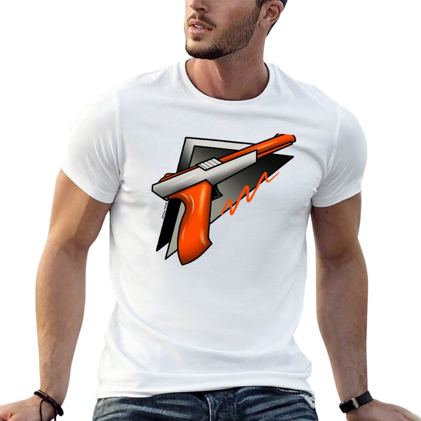 T-shirt vintage anni '80 con c - Retro Gaming Light Gun recensione e prezzo