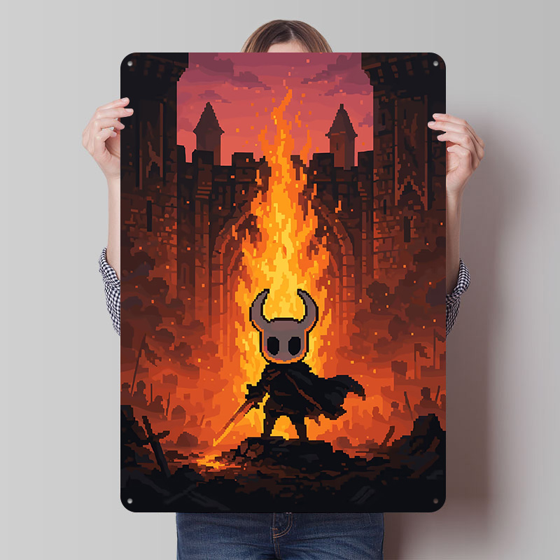 Poster con Stampa Cavaliere Da - Retro Knight Gaming recensione e prezzo