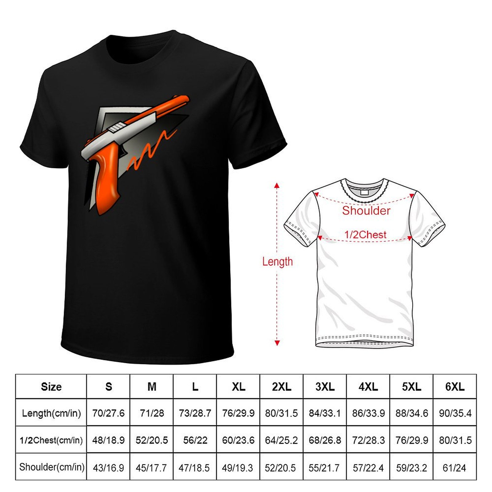 T-Shirt Vintage Anni '80 con G - Retro Gaming Light Gun recensione e prezzo