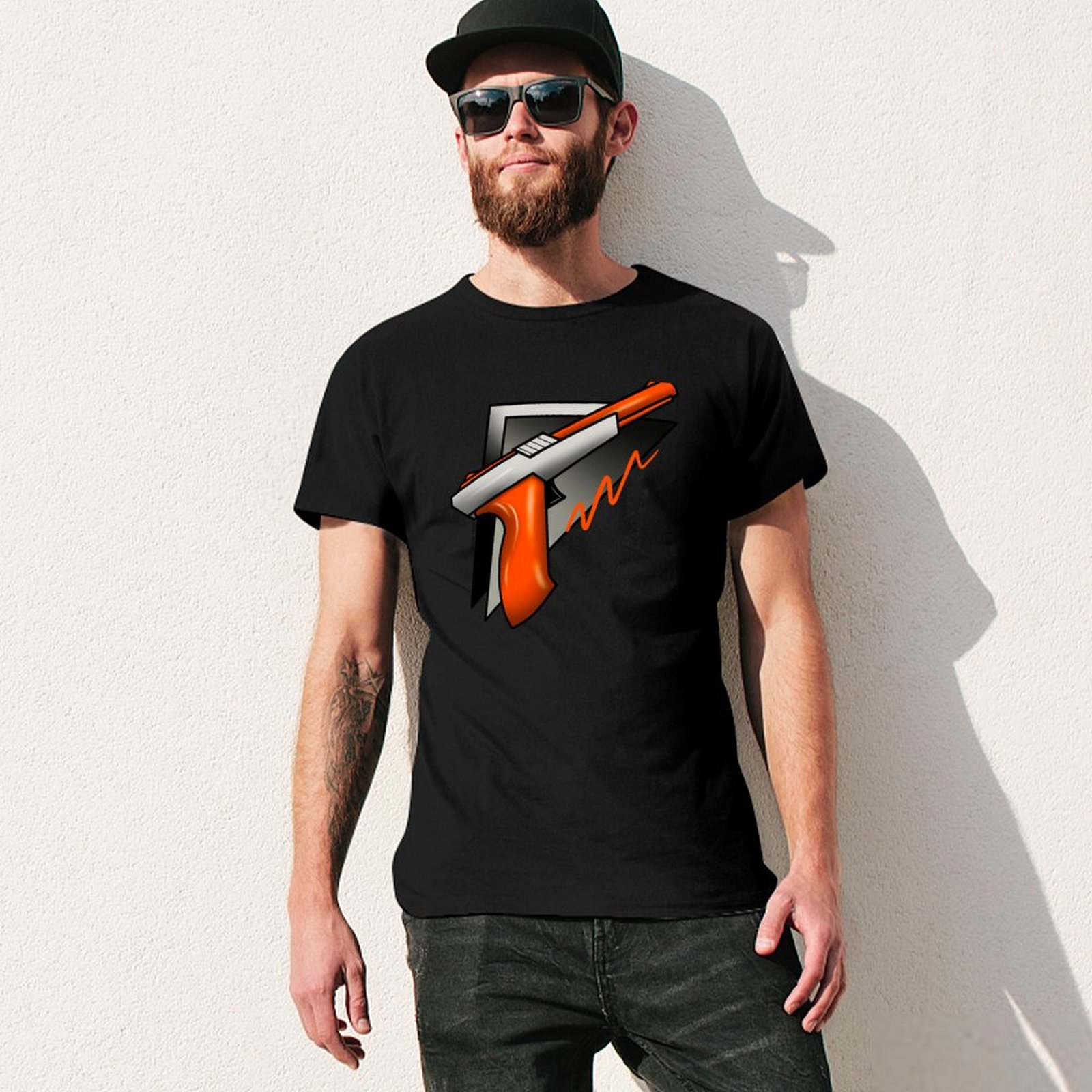 T-Shirt Vintage Anni '80 con G - Retro Gaming Light Gun recensione e prezzo