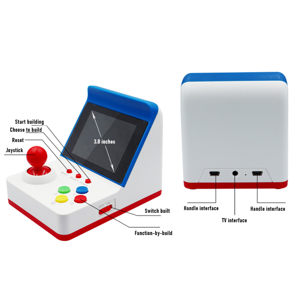 360 Video Games3inch 8Bit Port - Retro Handheld Console recensione e prezzo