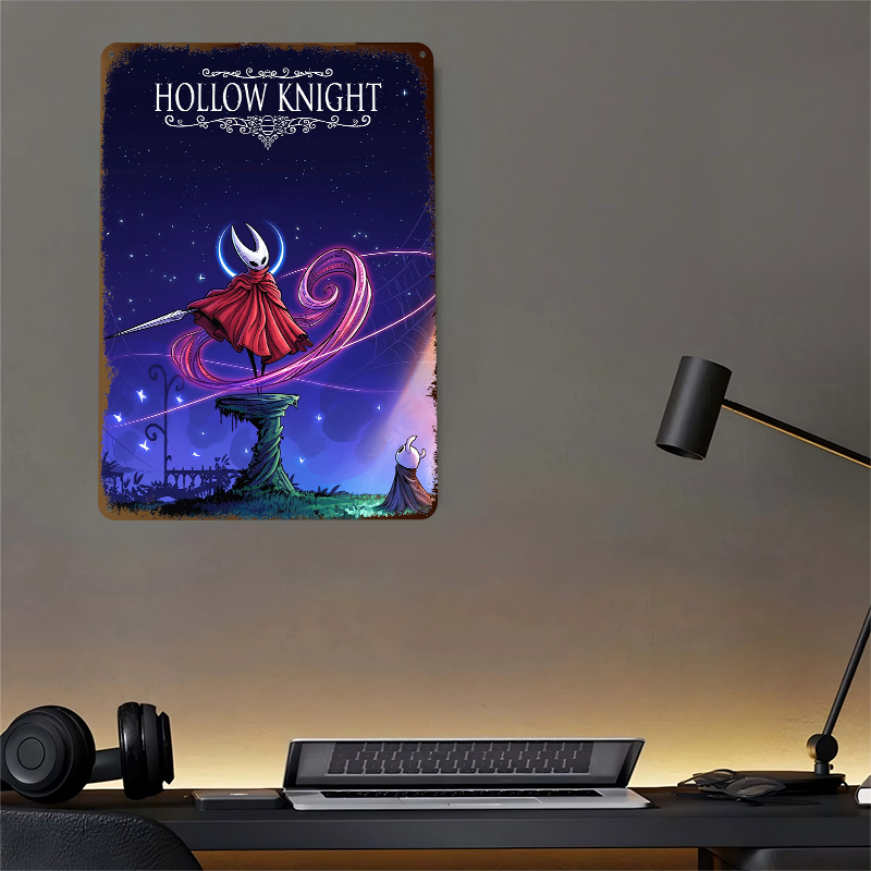 Poster in Latta di Hollow Knig - Retro Knight Gaming recensione e prezzo