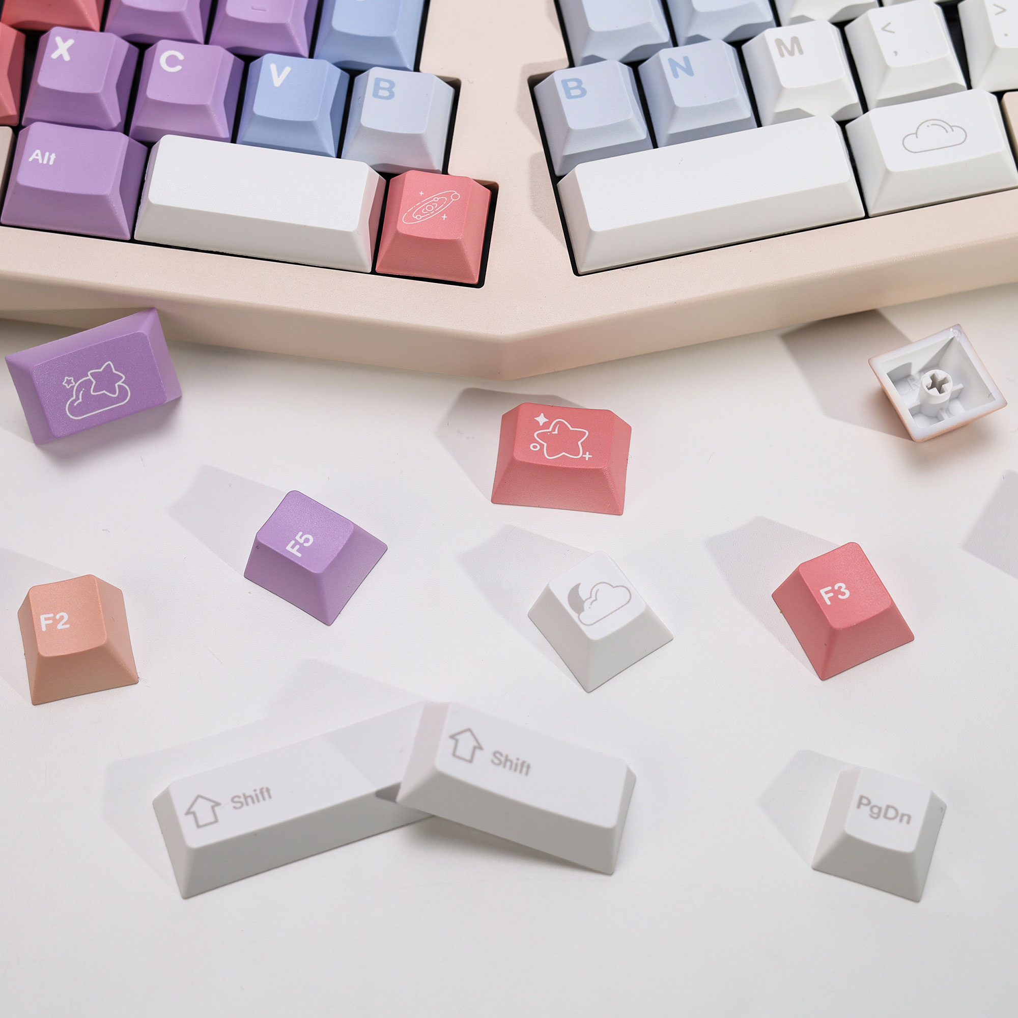KBDiy Dreamscape Theme Keycaps - Retro Gaming Keyboard recensione e prezzo