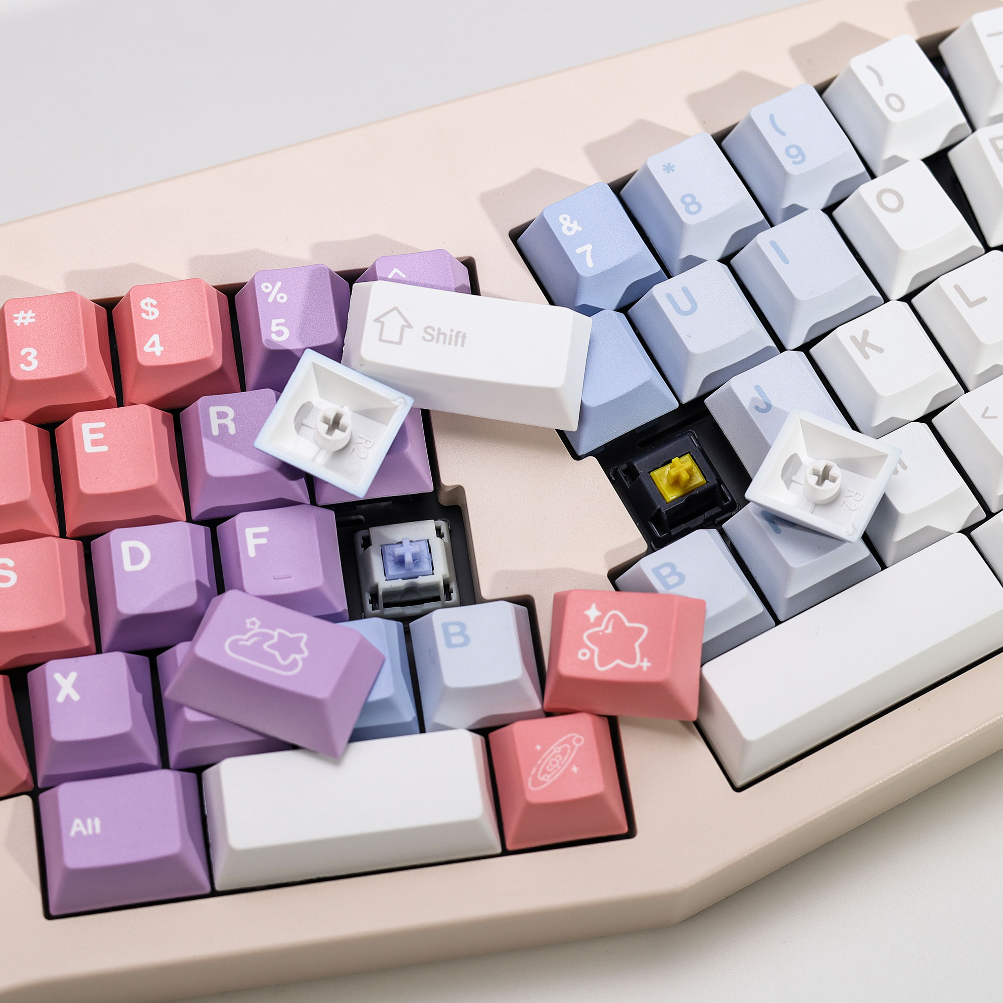 KBDiy Dreamscape Theme Keycaps - Retro Gaming Keyboard recensione e prezzo