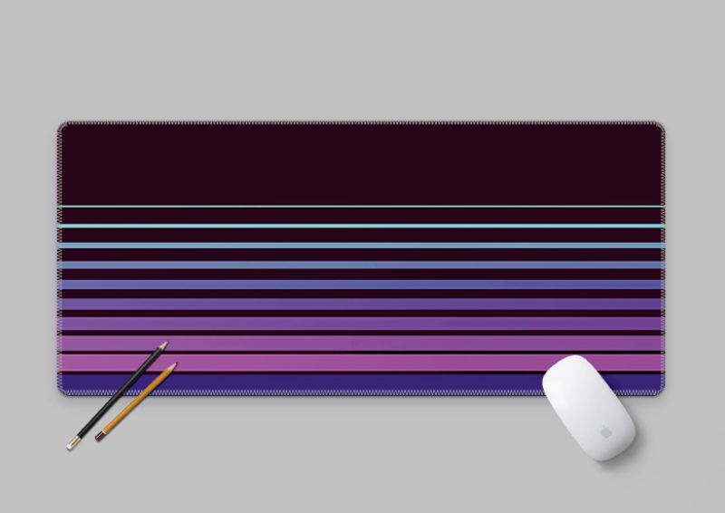 Retro Vintage Stripes Deskmat  - Retro Gaming On recensione e prezzo