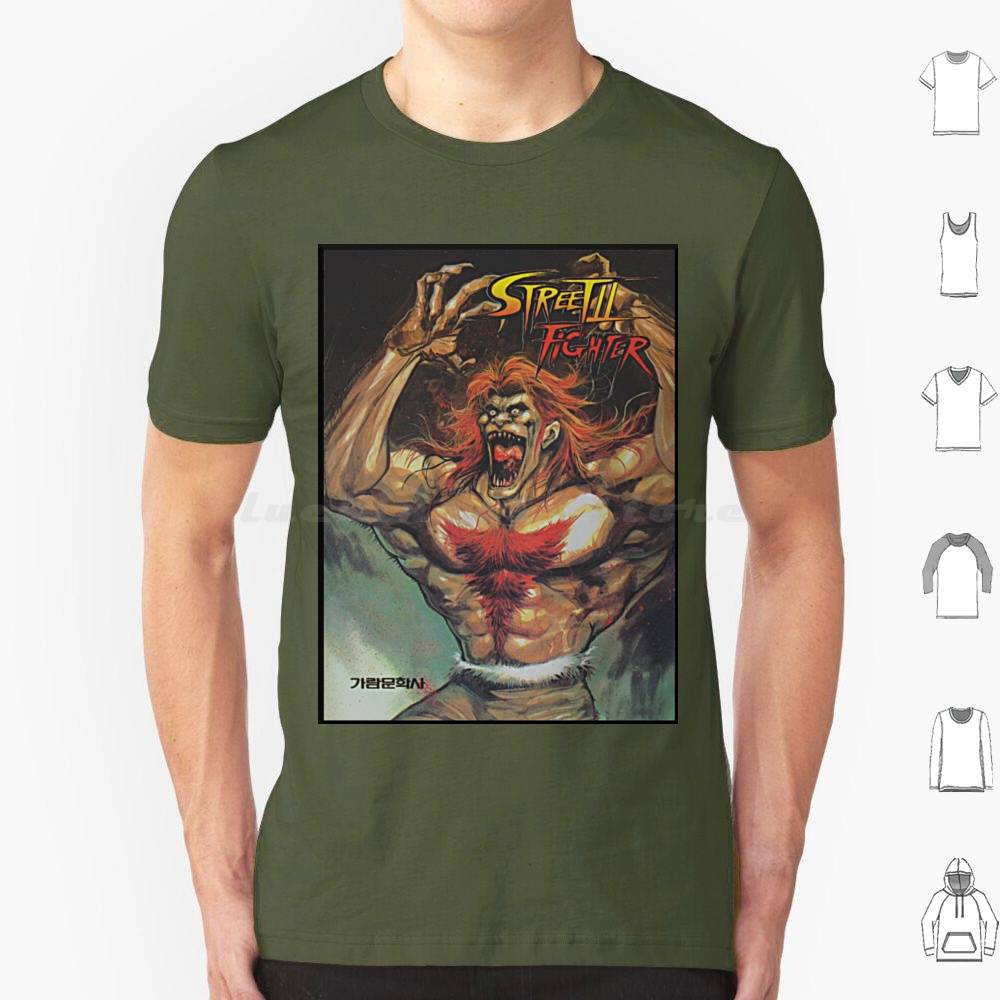 Maglietta Blanka-Korean 2 Mang - Retro Gaming Gamestop recensione e prezzo