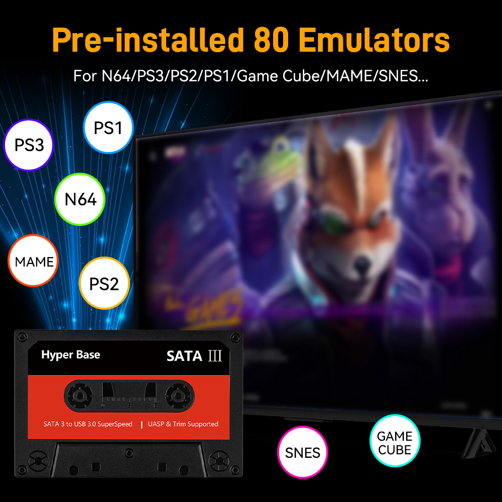Batocera 500G/2T Emulatore Gio - Retro Gaming Emulator Console recensione e prezzo