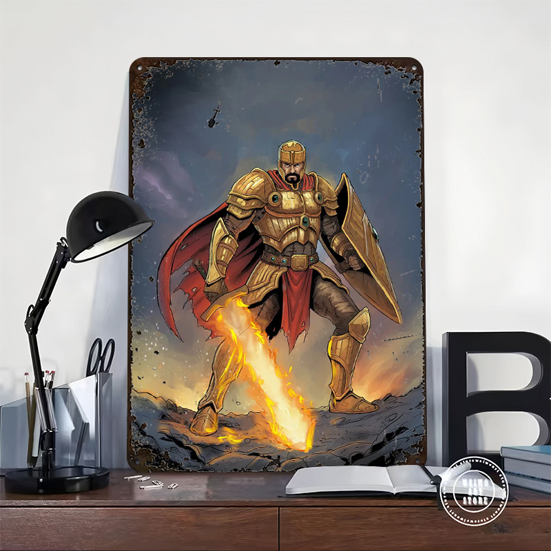 Poster Cavaliere d'Oro con Spa - Retro Knight Gaming recensione e prezzo