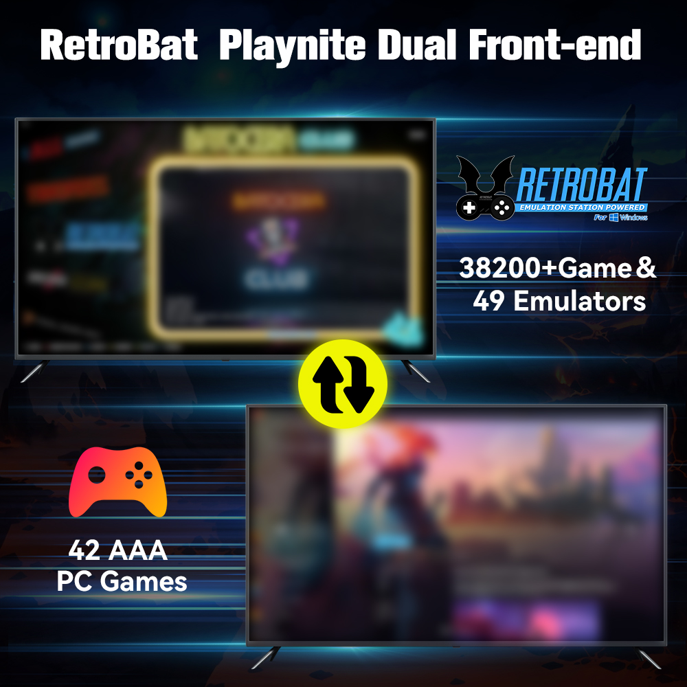Retrobat&Playnite System HDD C - Retro Gaming Emulator Console recensione e prezzo