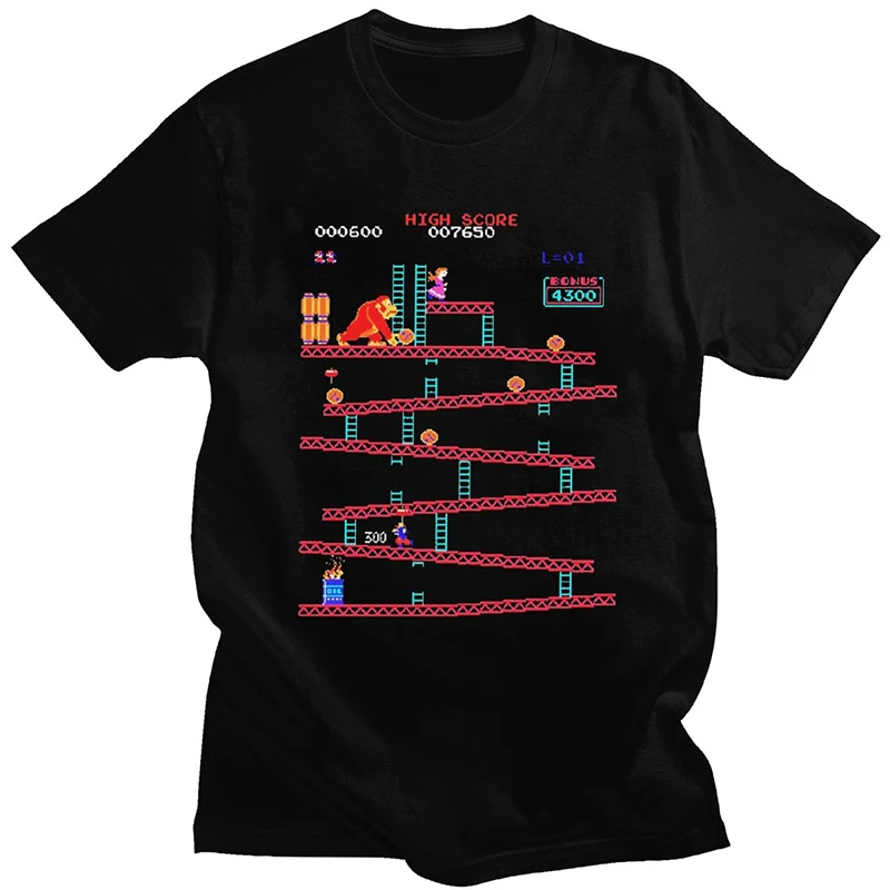 Divertente Donkey Kong T Shirt - Retro Gaming Aesthetic recensione e prezzo