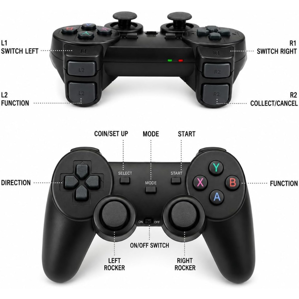 Console di Gioco Retrò HDMI 4K - Retro Gaming Xbox Controller recensione e prezzo