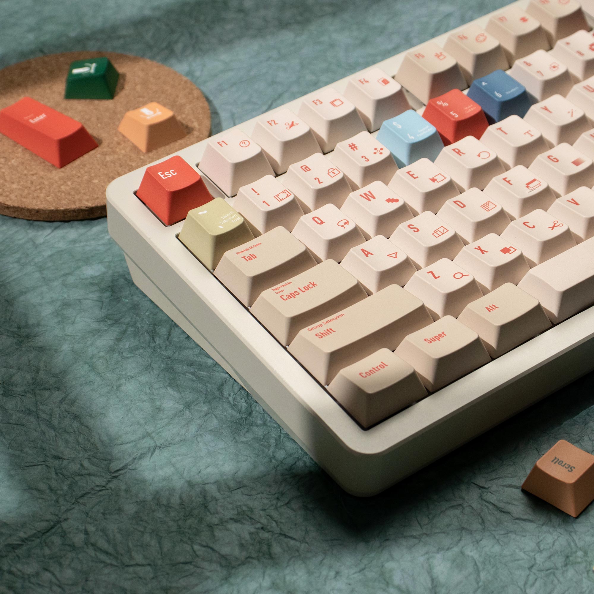 Tasti Illustrator Keycaps DYE- - Retro Gaming Keyboard recensione e prezzo