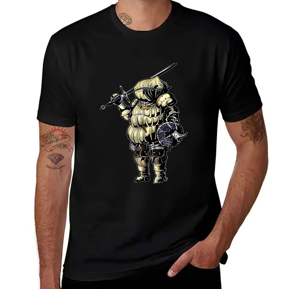 T-shirt da uomo in cotone a ma - Retro Knight Gaming recensione e prezzo