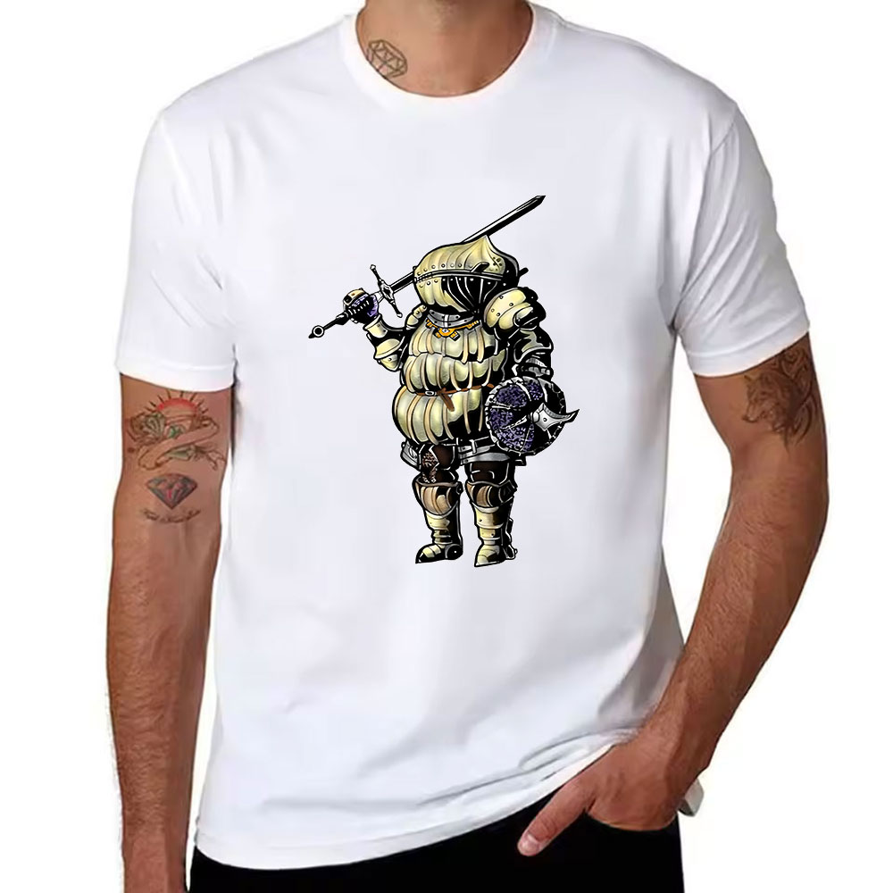 T-shirt da uomo in cotone a ma - Retro Knight Gaming recensione e prezzo