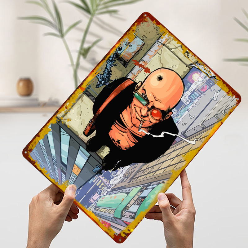 Poster Uomo Calvo che Fuma sul - Retro Gaming On recensione e prezzo