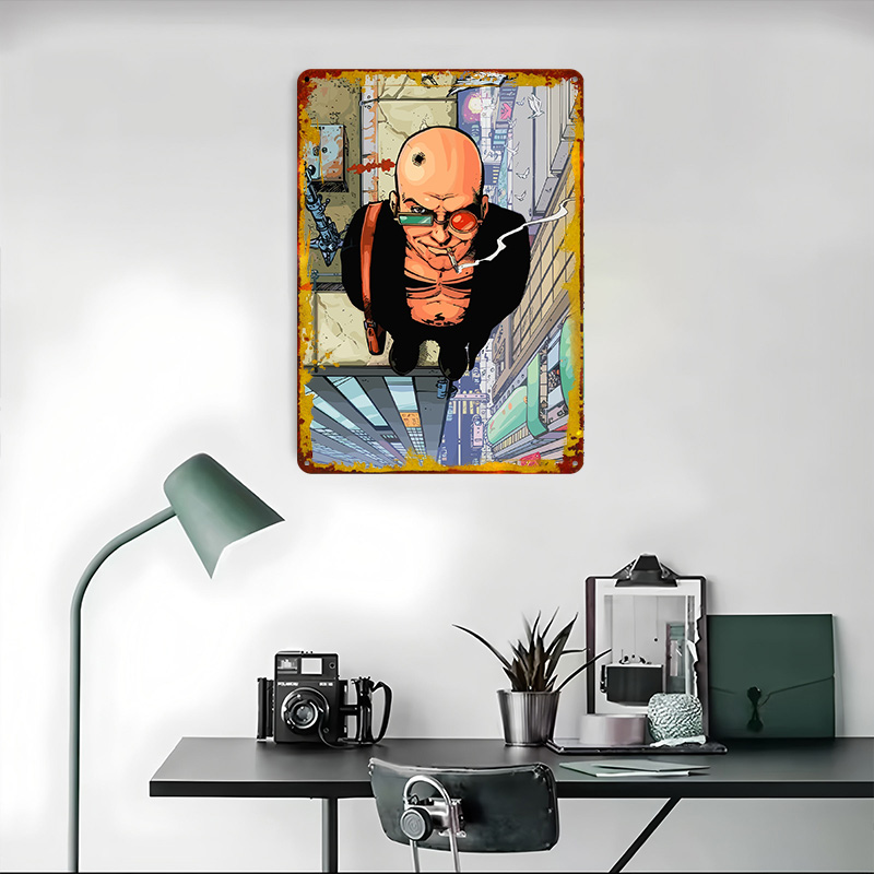 Poster Uomo Calvo che Fuma sul - Retro Gaming On recensione e prezzo