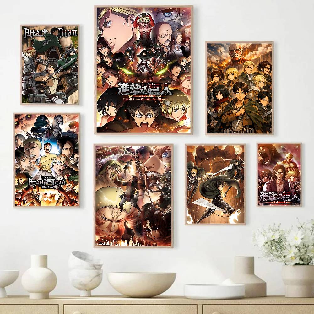 Poster Adesivi di Attack on Ti - Retro Gaming On recensione e prezzo