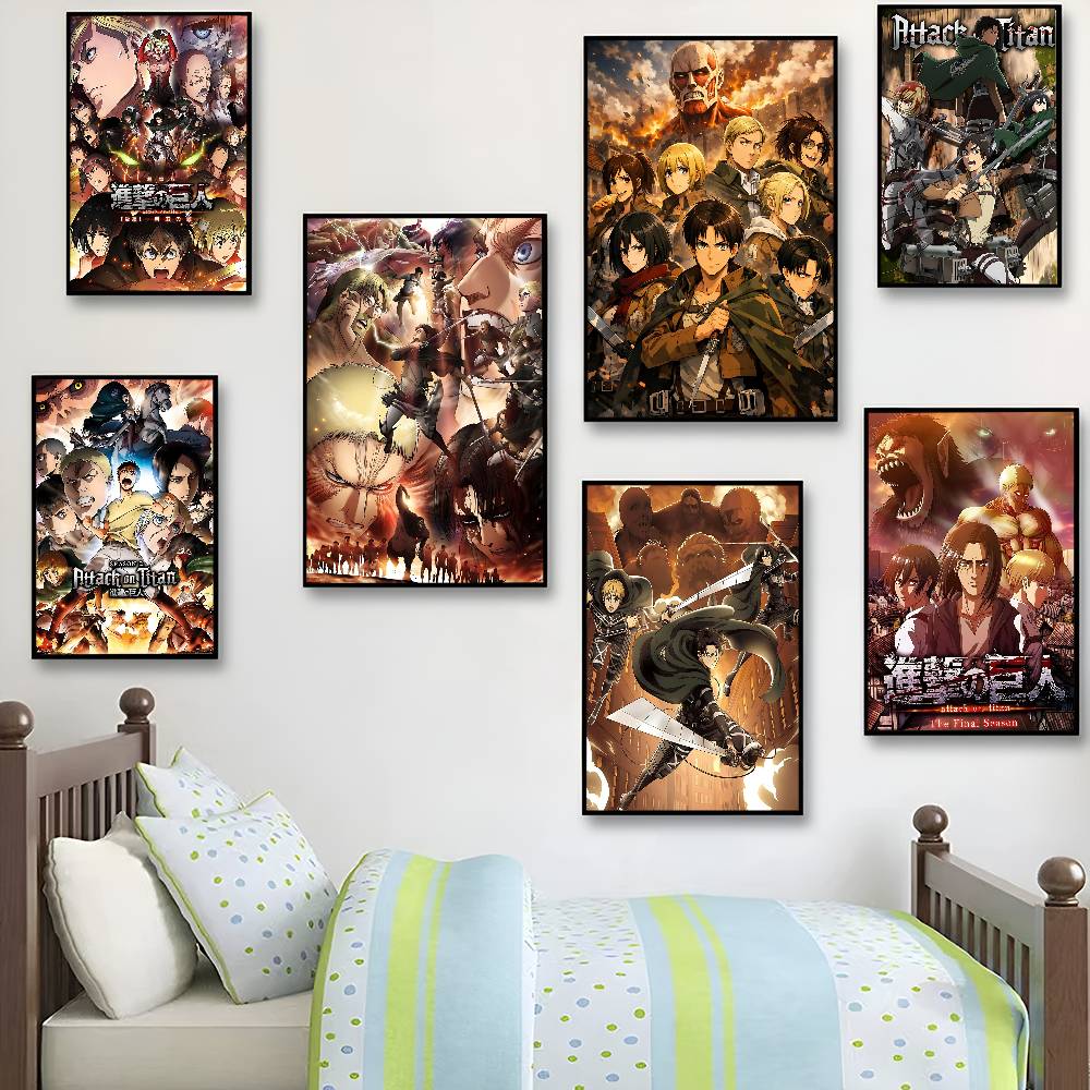 Poster Adesivi di Attack on Ti - Retro Gaming On recensione e prezzo