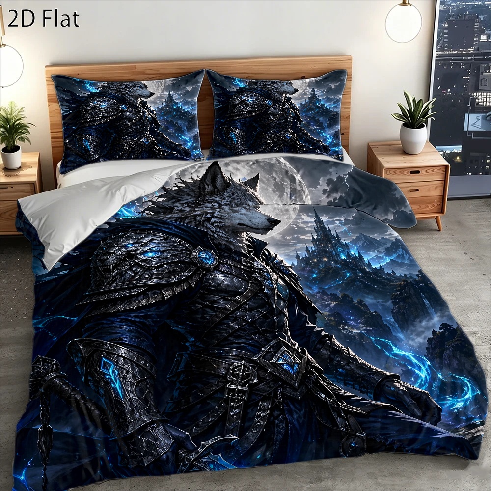 Set copripiumino stampato Dark - Retro Knight Gaming recensione e prezzo