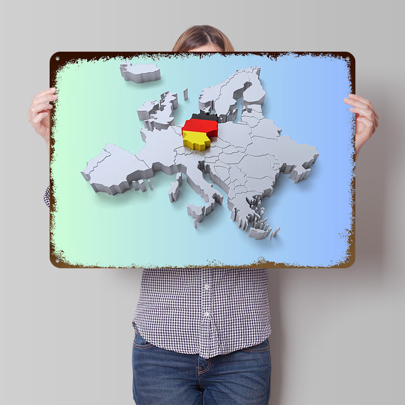 Poster in Metallo della German - Retro Gaming On recensione e prezzo
