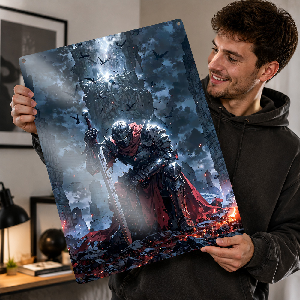 Poster Cavaliere Inginocchiato - Retro Knight Gaming recensione e prezzo