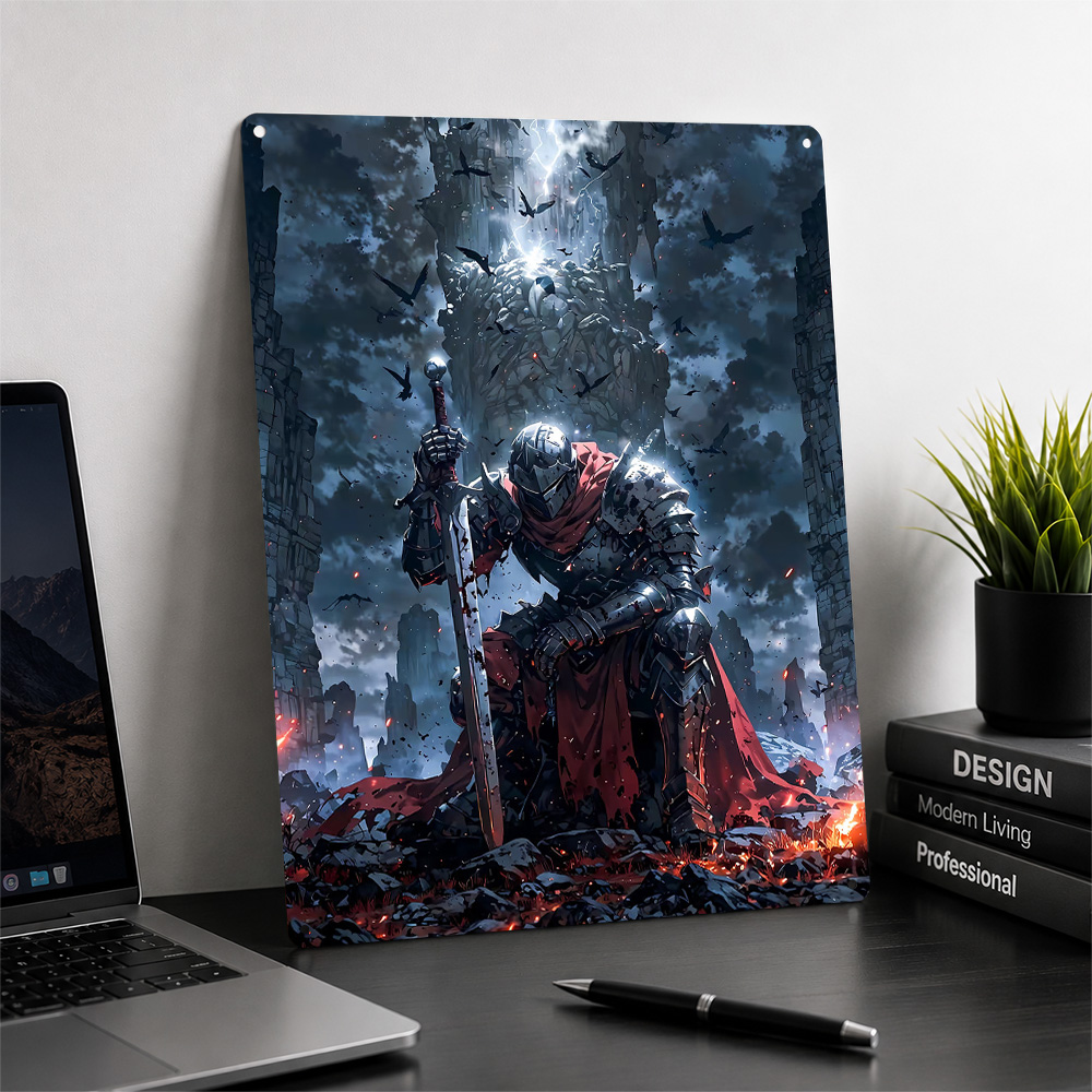 Poster Cavaliere Inginocchiato - Retro Knight Gaming recensione e prezzo