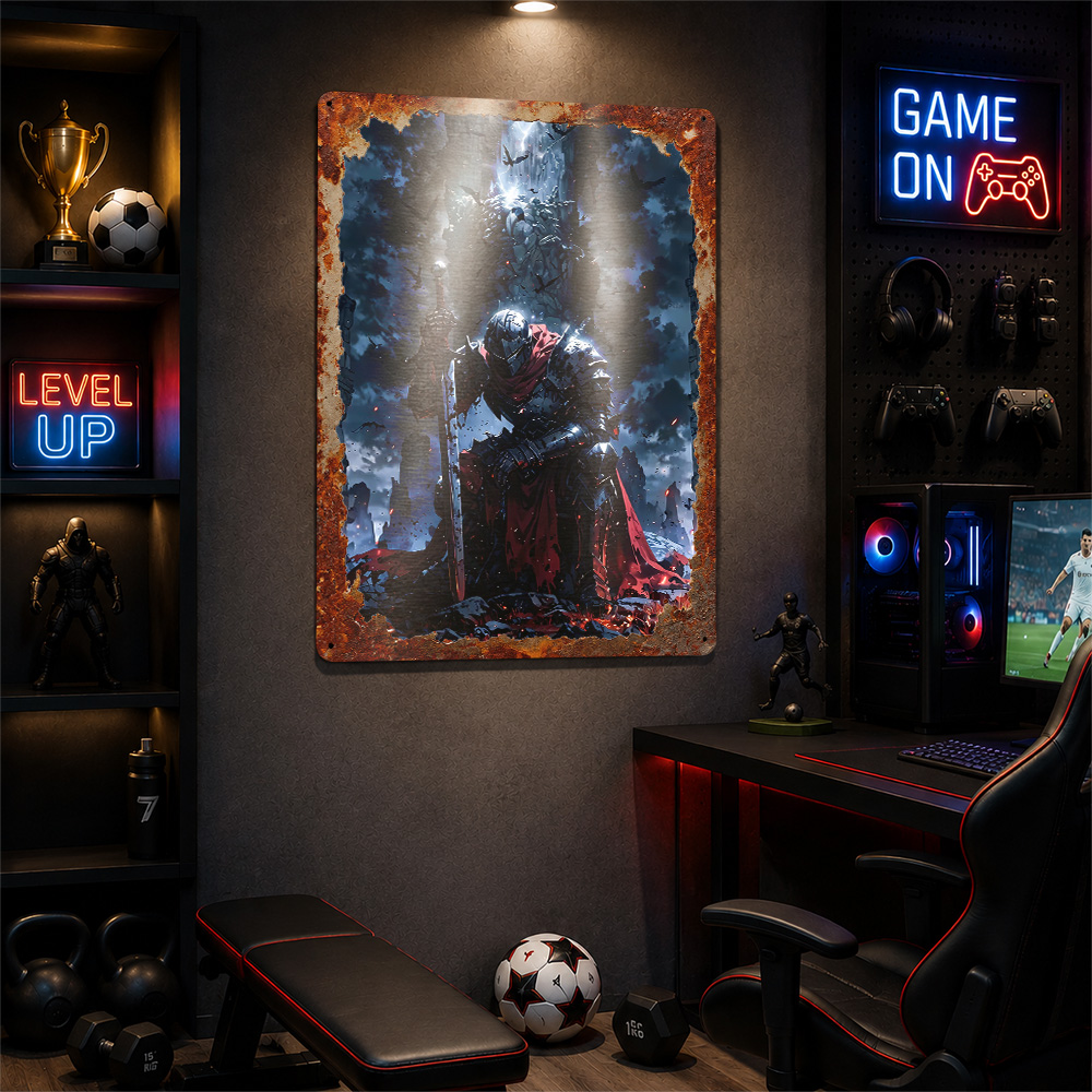 Poster Cavaliere Inginocchiato - Retro Knight Gaming recensione e prezzo